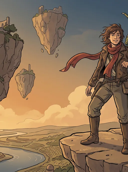Graphic Novel Style sample panel