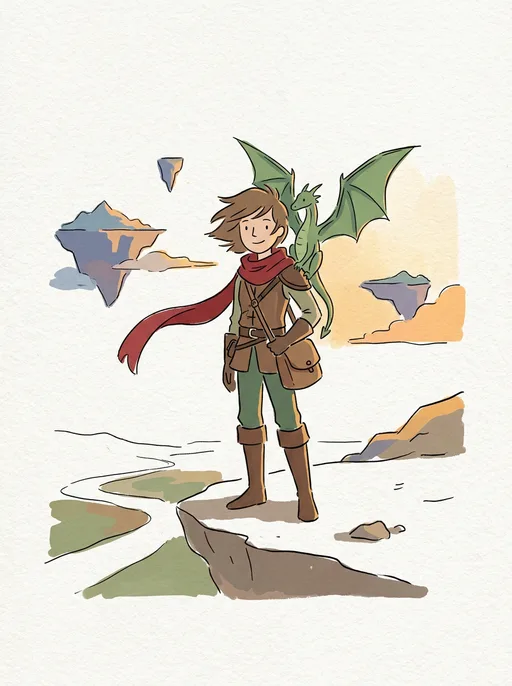 Hand-Drawn Style sample panel