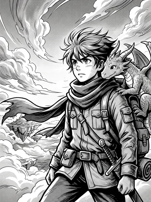 Manga Style sample panel