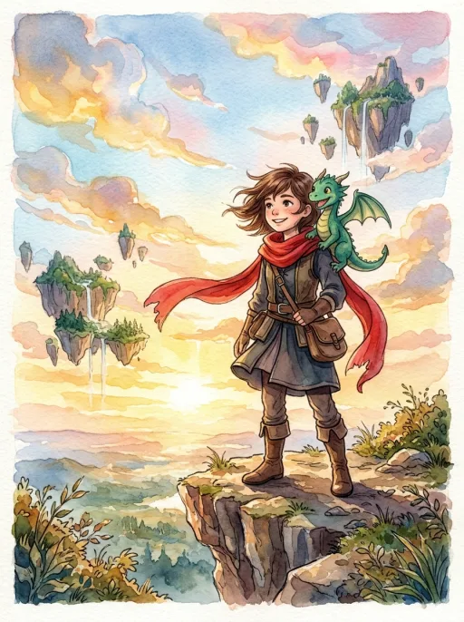 Watercolor Style sample panel